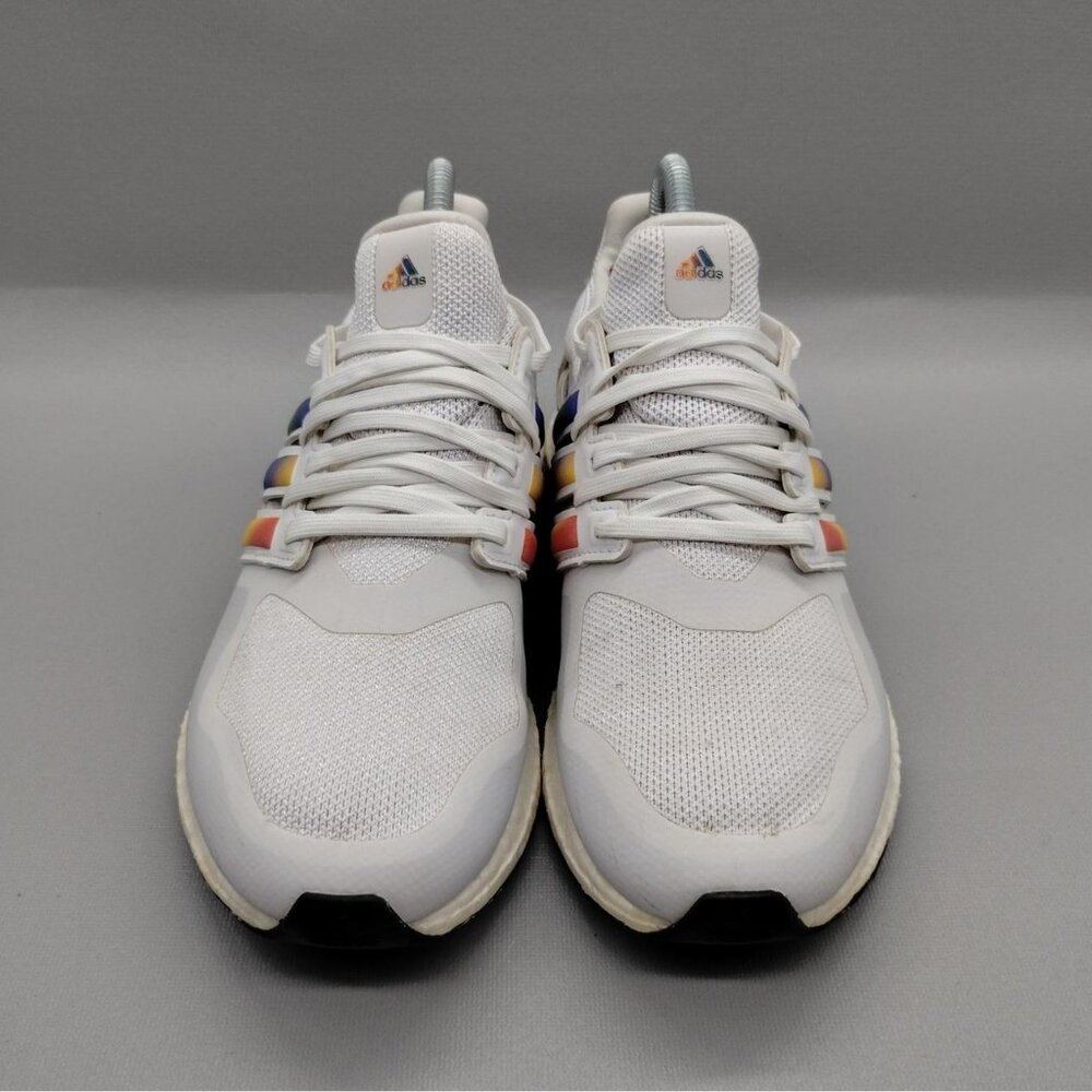 Adidas Ultraboost DNA White Multicolor Running Shoes Womens Size 7